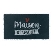 Paillasson coco Maison d'Amour Coeur - Derrire la porte