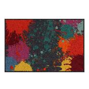 Tapis d'Entre Multicolore Funky Splash 50x75