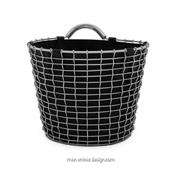 Sac Noir pour Panier Rangement Korbo 24 litres