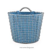 Sac Bleu pour Panier Rangement Korbo 24 litres