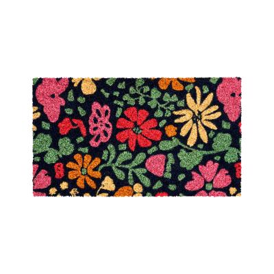 Paillasson coco "Jardin d'hiver"  40x70 cm