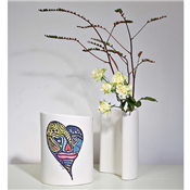 Vase Design Contemporain en Céramique Myrna