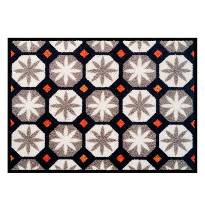 Paillasson tapis d'Entrée "Carreaux de ciment" 50x70cm