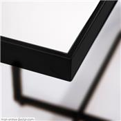 Console Miroir Noire Tablo L